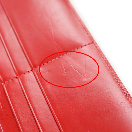Vivienne Westwood Long Wallet Purse 3118BJ03 Main: Leather Red mens Used Authentic