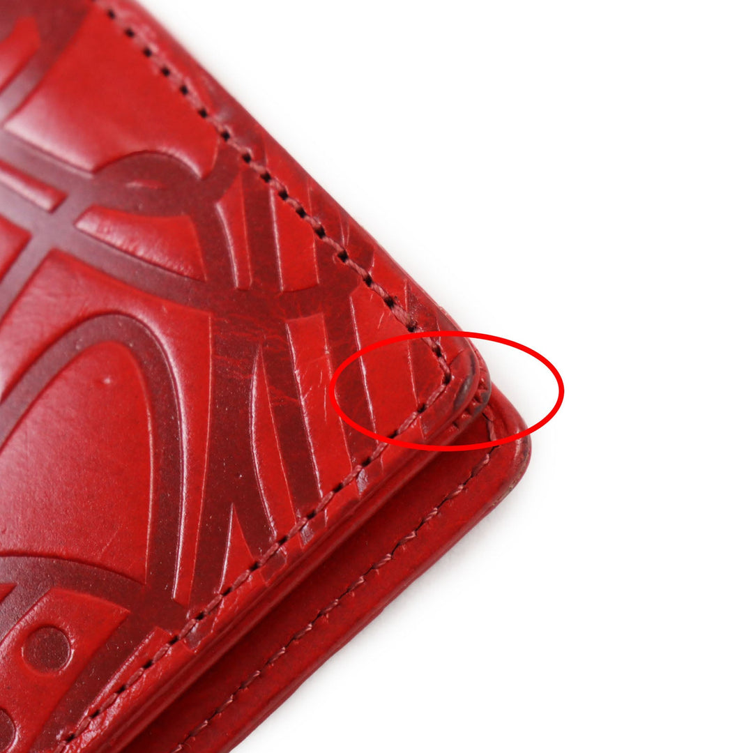 Vivienne Westwood Long Wallet Purse 3118BJ03 Main: Leather Red mens Used Authentic