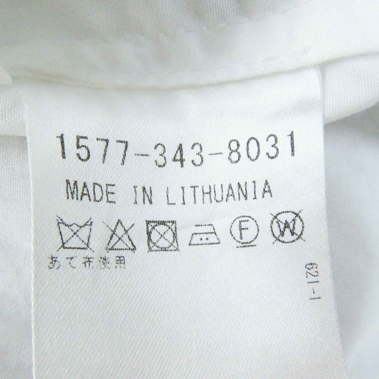 CECILIE BAHNSEN tops 1577-343-8031 Main: 100% cotton white Stainless Steel20-00107 EA TOP Women XS/S Used Authentic