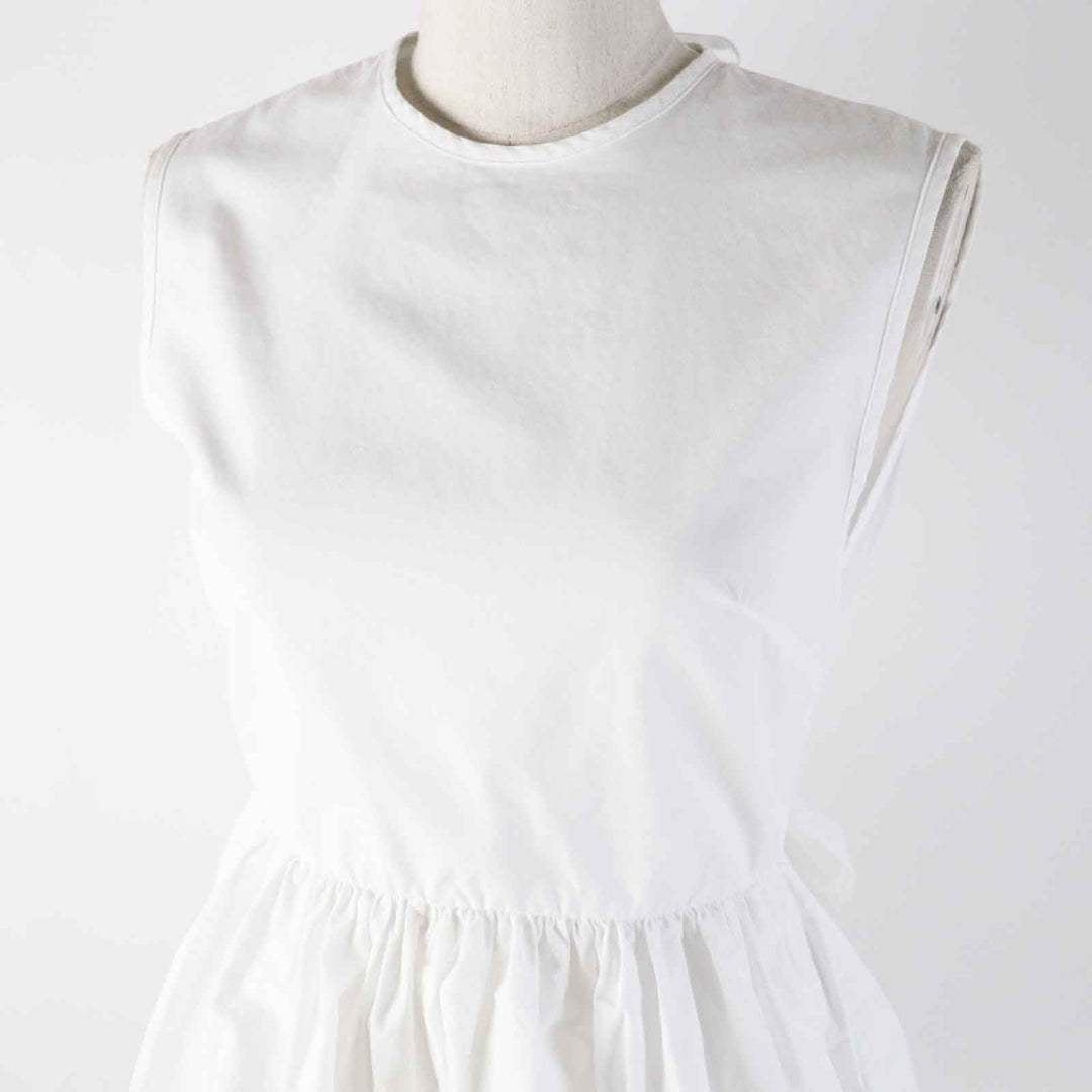 CECILIE BAHNSEN tops 1577-343-8031 Main: 100% cotton white Stainless Steel20-00107 EA TOP Women XS/S Used Authentic