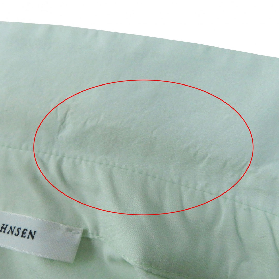 CECILIE BAHNSEN one piece RTW0064 Main: 100% cotton Light green PRIMEROSE DRESS Women 6 Used Authentic