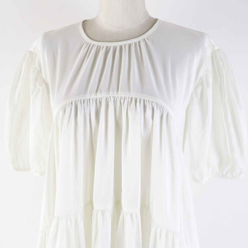 CECILIE BAHNSEN one piece Main: 50% polyester, Main: 50% polyamide white ESME DRESS Women UK 6 Used Authentic