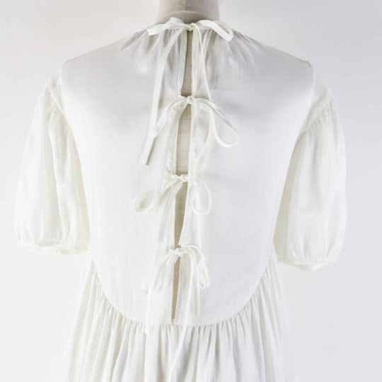 CECILIE BAHNSEN one piece Main: 50% polyester, Main: 50% polyamide white ESME DRESS Women UK 6 Used Authentic