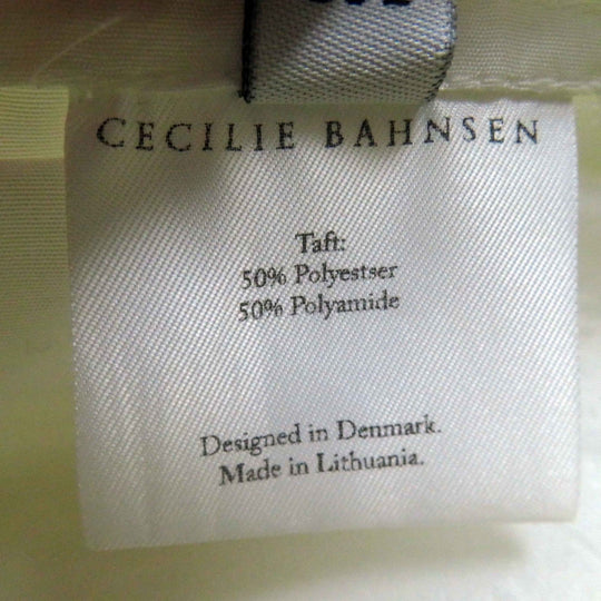 CECILIE BAHNSEN one piece Main: 50% polyester, Main: 50% polyamide white ESME DRESS Women UK 6 Used Authentic
