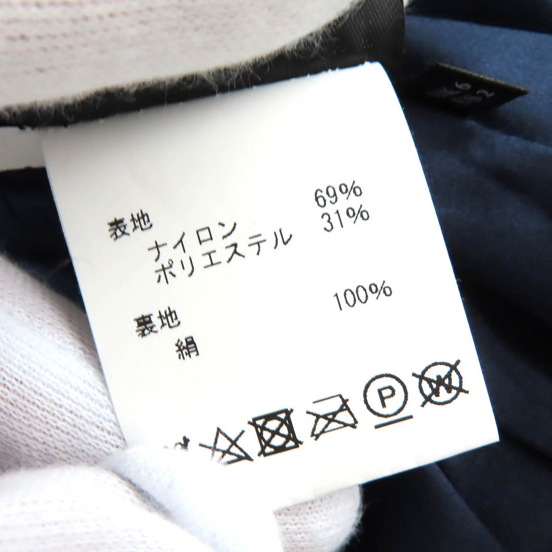 CECILIE BAHNSEN Jacket Outer: 69% nylon, Outer: 31% polyester, Lining: 100% silk Navy DENICE JACKET Women UK 6 Used Authentic
