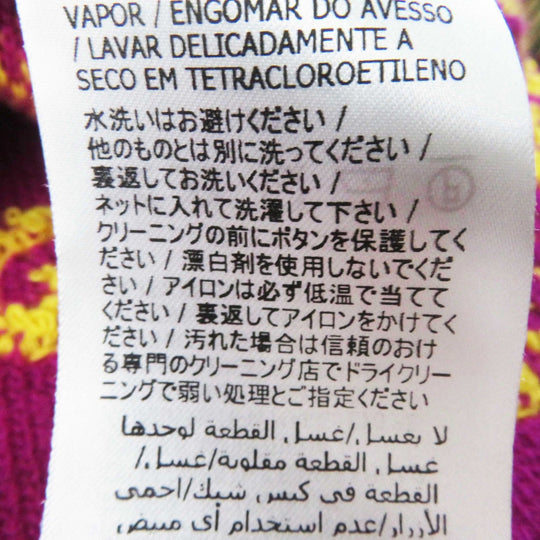 GUCCI one piece 718630 Main: 100% wool Purple yellow Women XS Used Authentic