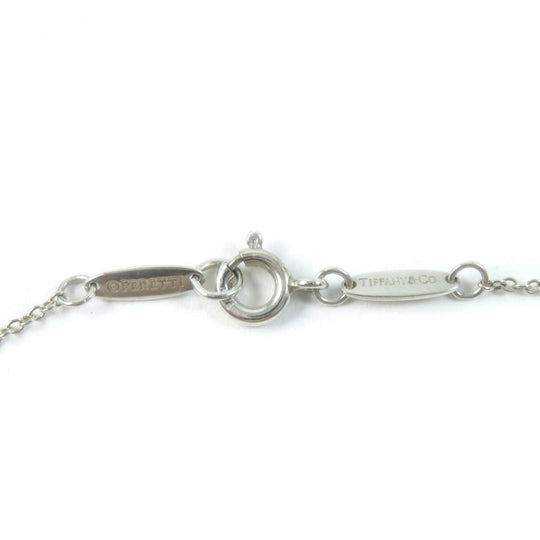 TIFFANY&Co. Necklace Main: AG925, Part: 750 Silver gold El Saperetti Women Used Authentic