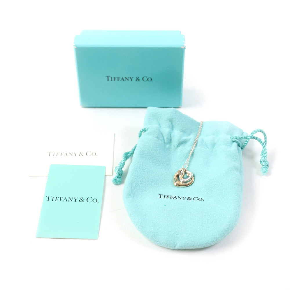 TIFFANY&Co. Necklace Main: AG925, Part: 750 Silver gold El Saperetti Women Used Authentic