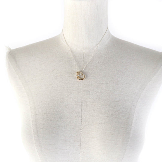TIFFANY&Co. Necklace Main: AG925, Part: 750 Silver gold El Saperetti Women Used Authentic