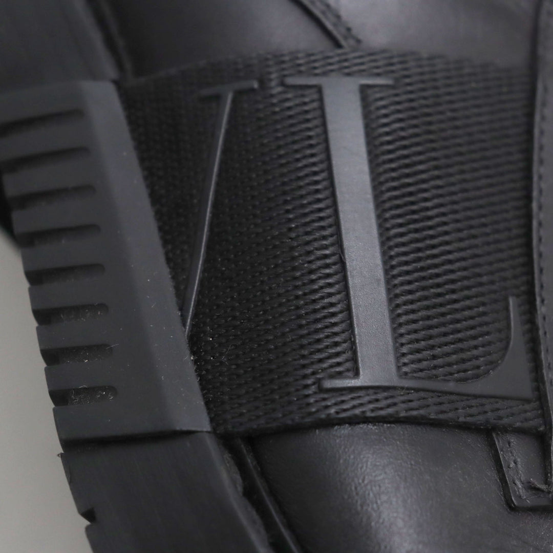 Valentino Garavani short boots TWE55Y2 Main: Leather black VLTN mens 40 Used Authentic
