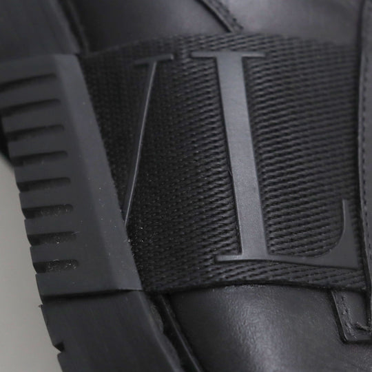 Valentino Garavani short boots TWE55Y2 Main: Leather black VLTN mens 40 Used Authentic
