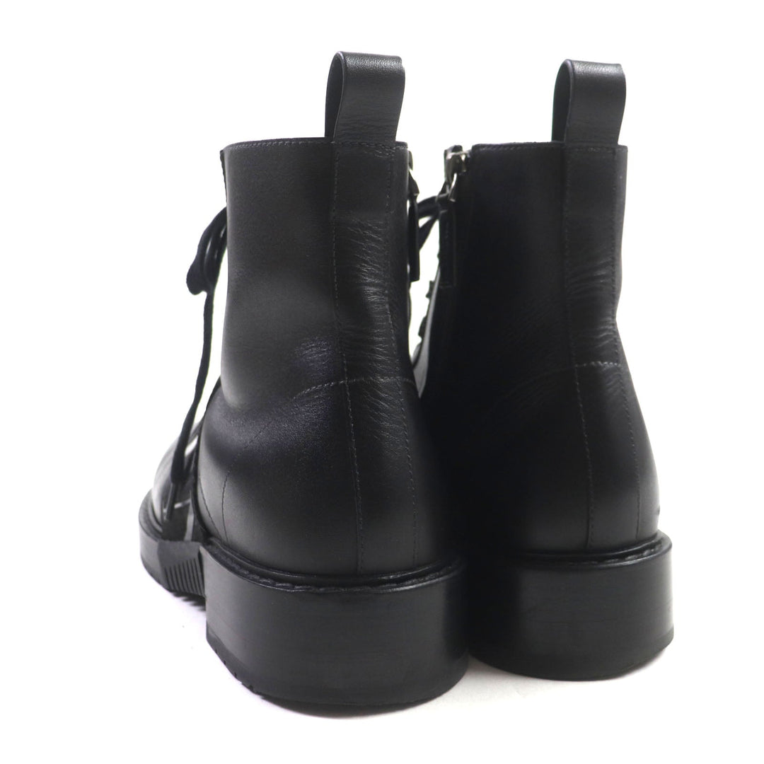 Valentino Garavani short boots TWE55Y2 Main: Leather black VLTN mens 40 Used Authentic