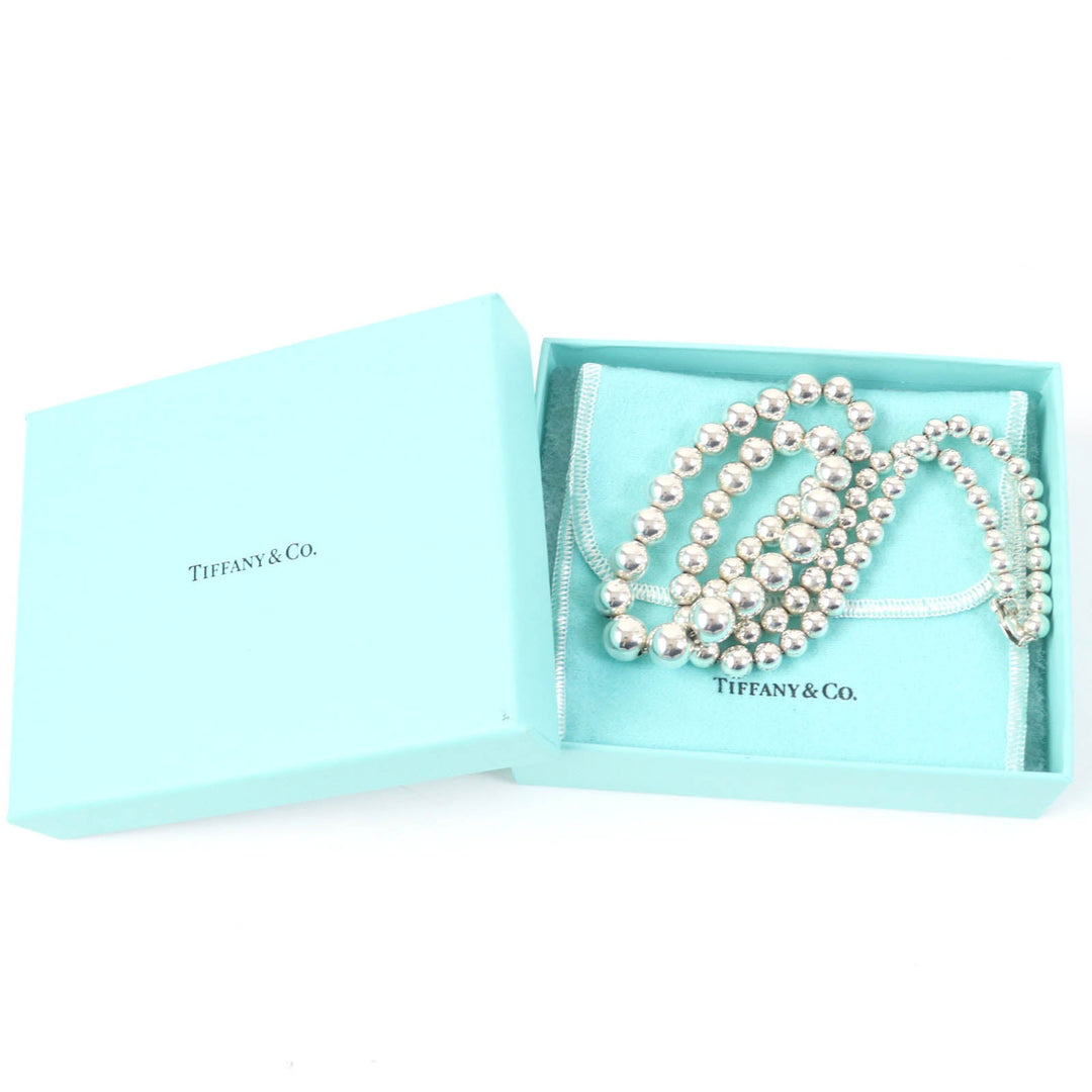 TIFFANY&Co. Necklace Main�FSV925 Silver Hardware ball necklace Women Used Authentic