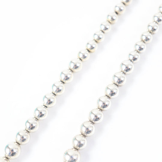 TIFFANY&Co. Necklace Main�FSV925 Silver Hardware ball necklace Women Used Authentic