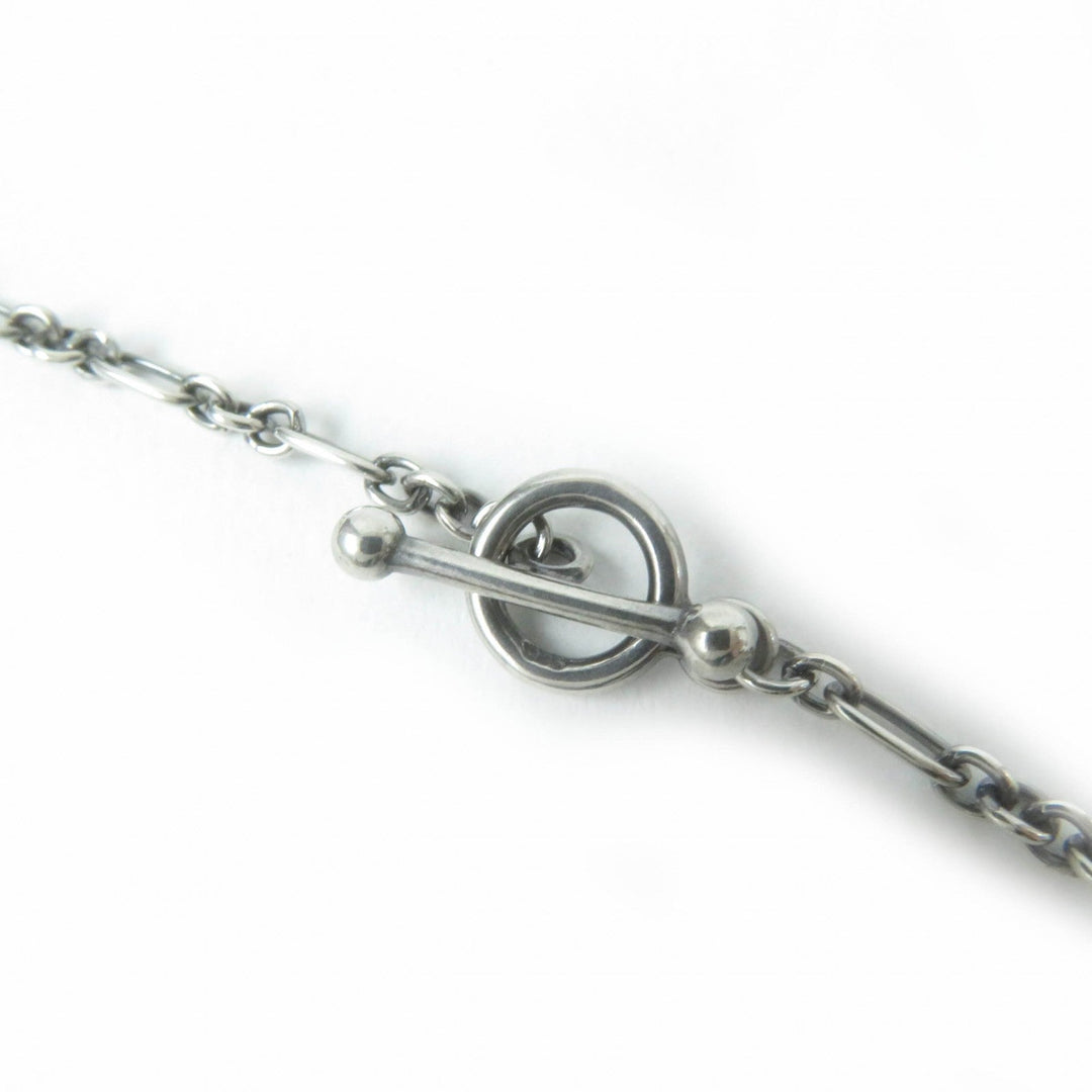 Georg Jensen Necklace Main: SV925, Part: Carnelian Silver Red 1996 Year Necklace Women Used Authentic