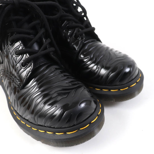 Dr.Martens short boots 26716001 Main: Leather black 1460 PASCAL ZEBRA Women 38 Used Authentic