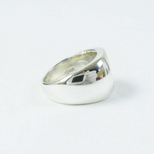 HERMES Ring Main: SV925, Part: 750, K18YG Silver gold Serie No. 55 Women(Unisex) Used Authentic