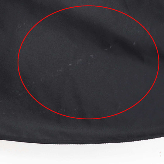 PRADA flare skirt 21H909 Outer: 100% polyamide, some parts: leather black Women 38 Used Authentic