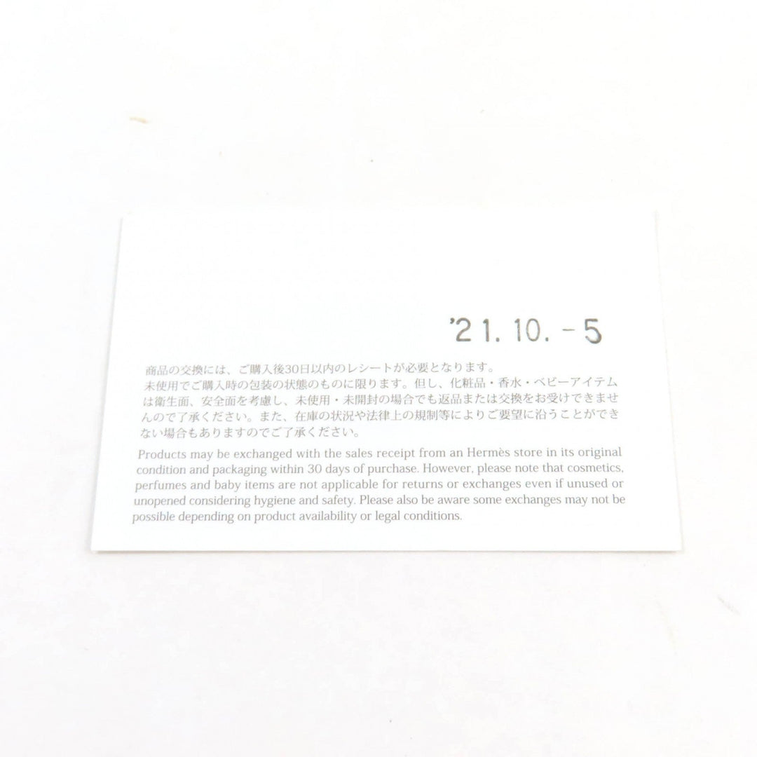 HERMES name card holder Main: Chevre Rose azare Bearn Mini Women Used Authentic
