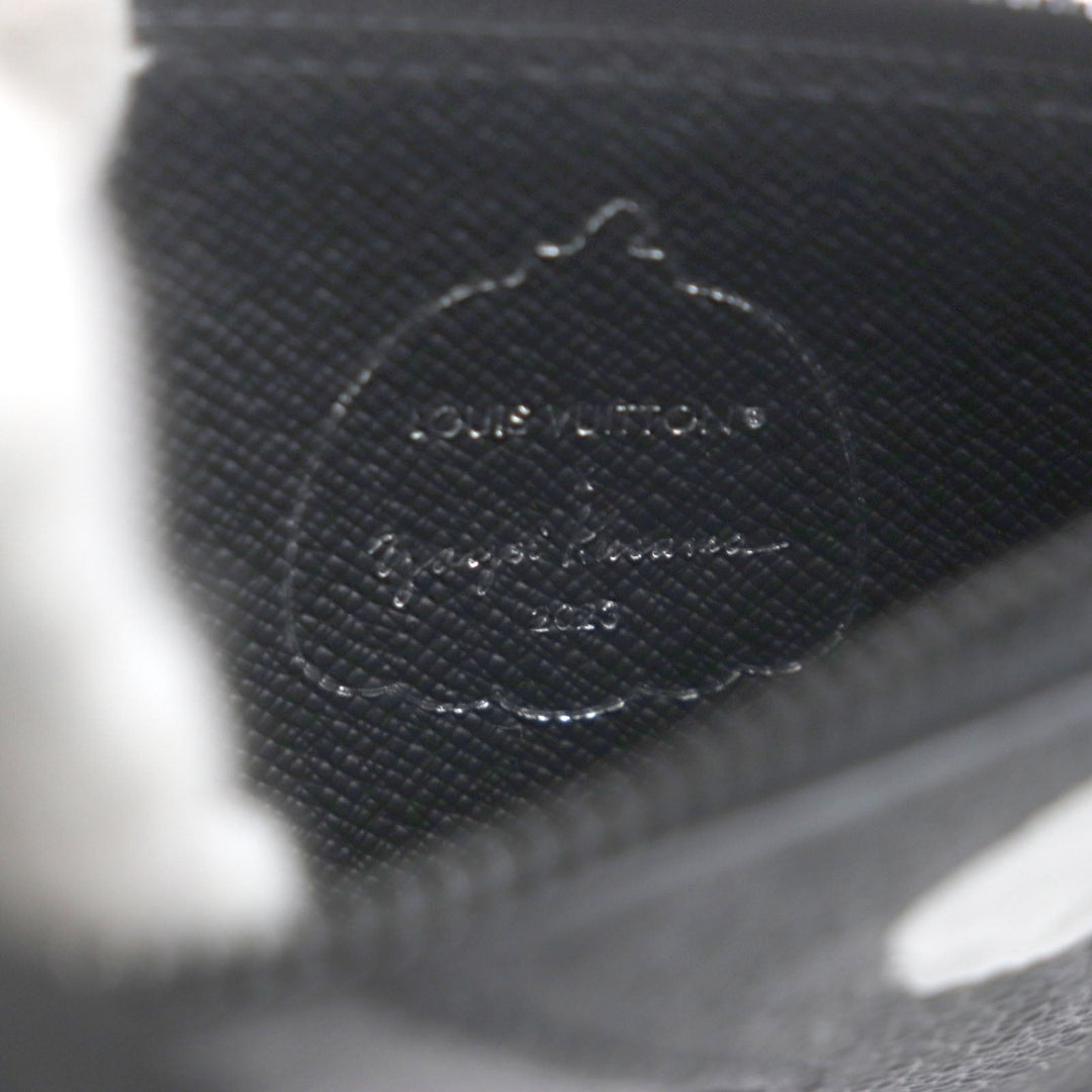 LOUIS VUITTON Coin case M81930 Monogram Eclipse Canvas black Monogram Eclipse mens Used Authentic