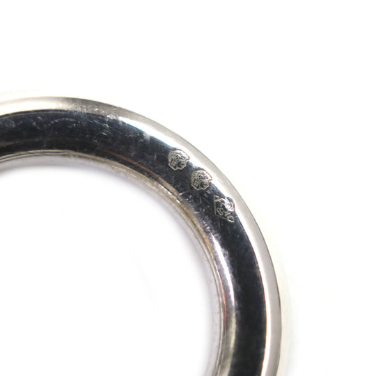 HERMES bracelet 24AG048984 Main: AG925 Silver Chene DunkleTGM mens Used Authentic