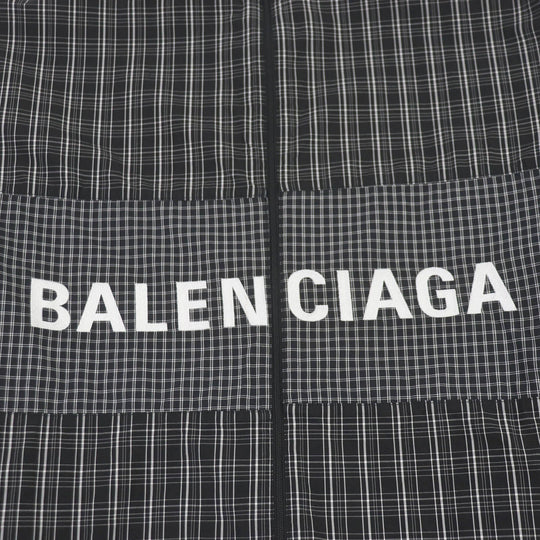 BALENCIAGA Nylon jacket 571439 Main: 100% cotton, Part: 100% polyester black mens 48 Used Authentic