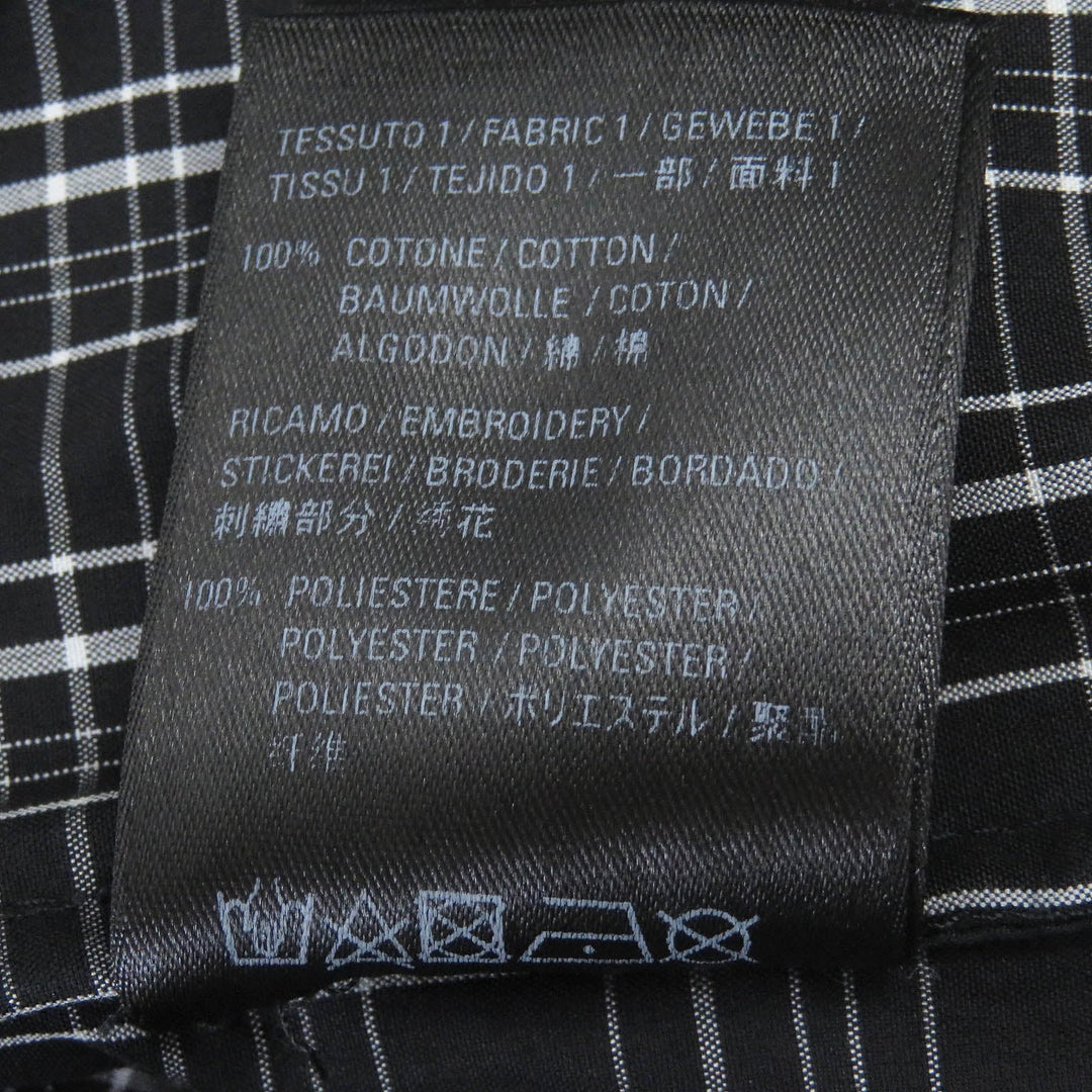 BALENCIAGA Nylon jacket 571439 Main: 100% cotton, Part: 100% polyester black mens 48 Used Authentic