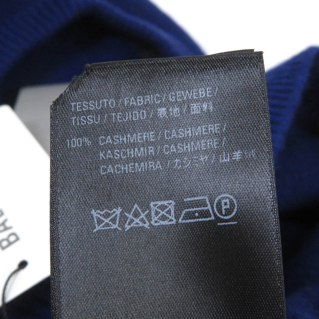BALENCIAGA sweater 641791 Main: 100% cashmere blue mens XS Used Authentic