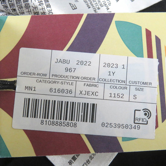 GUCCI Short sleeve T-shirt 616036 Main: 100% cotton black mens S Used Authentic