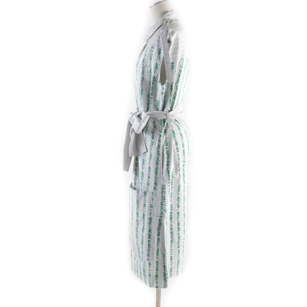 BURBERRY one piece 8001949 Main: 56% silk, Main: 44% cotton Multi Women 36 Used Authentic
