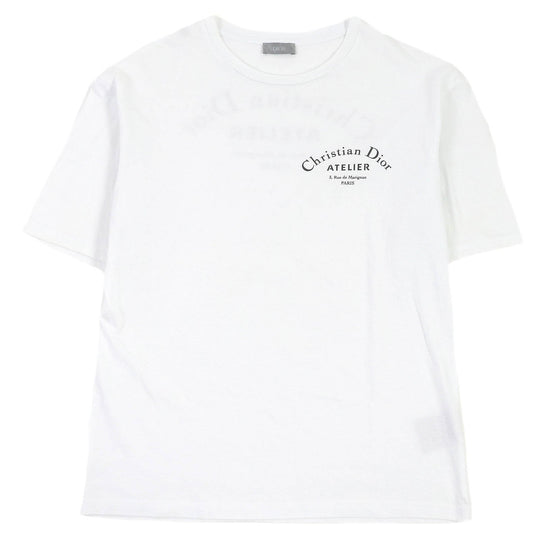 Dior HOMME Short sleeve T-shirt 863J321I0533 Main: 100% cotton white mens S Used Authentic