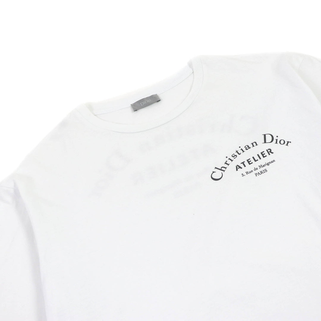 Dior HOMME Short sleeve T-shirt 863J321I0533 Main: 100% cotton white mens S Used Authentic
