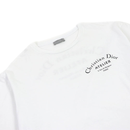 Dior HOMME Short sleeve T-shirt 863J321I0533 Main: 100% cotton white mens S Used Authentic