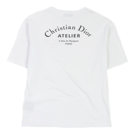 Dior HOMME Short sleeve T-shirt 863J321I0533 Main: 100% cotton white mens S Used Authentic
