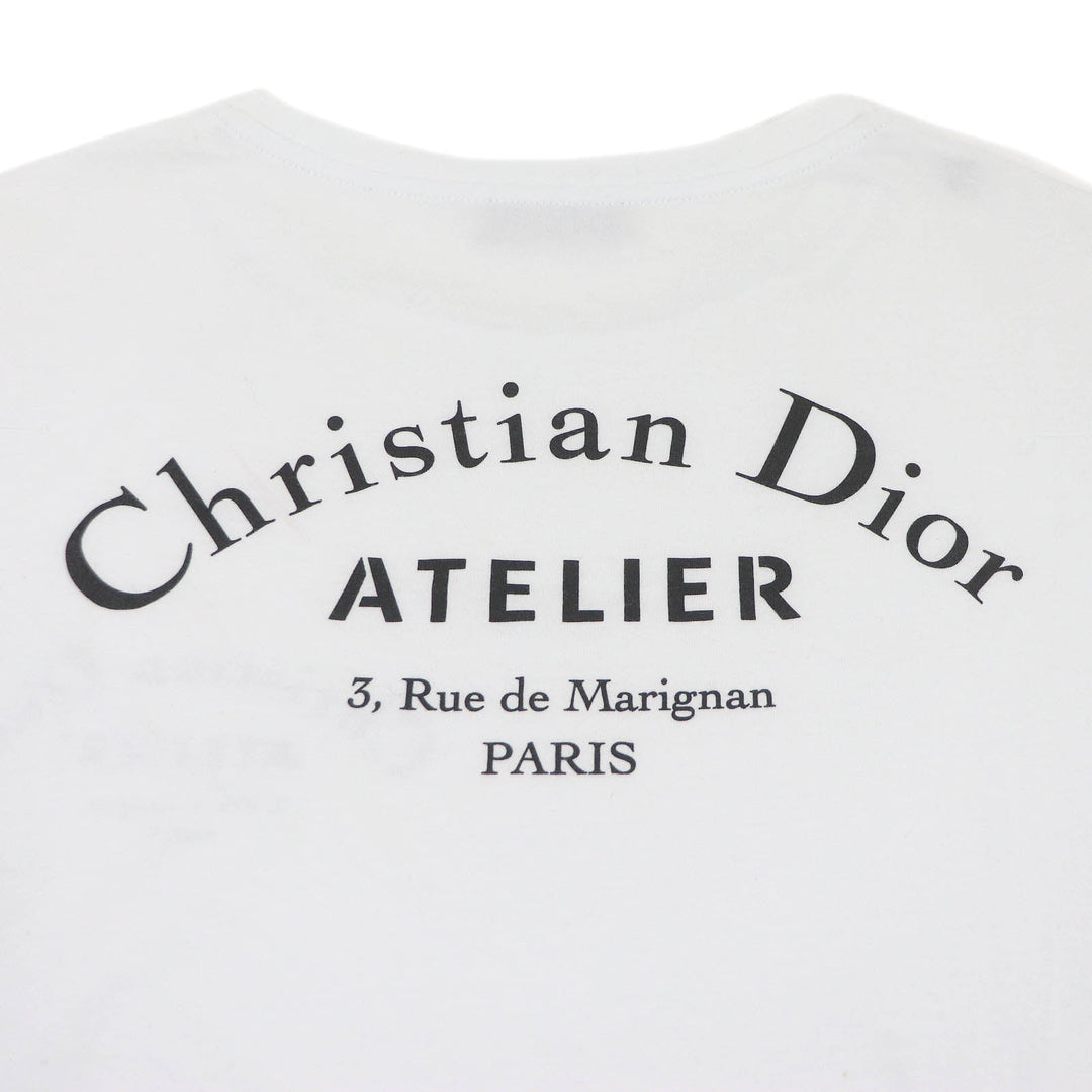 Dior HOMME Short sleeve T-shirt 863J321I0533 Main: 100% cotton white mens S Used Authentic