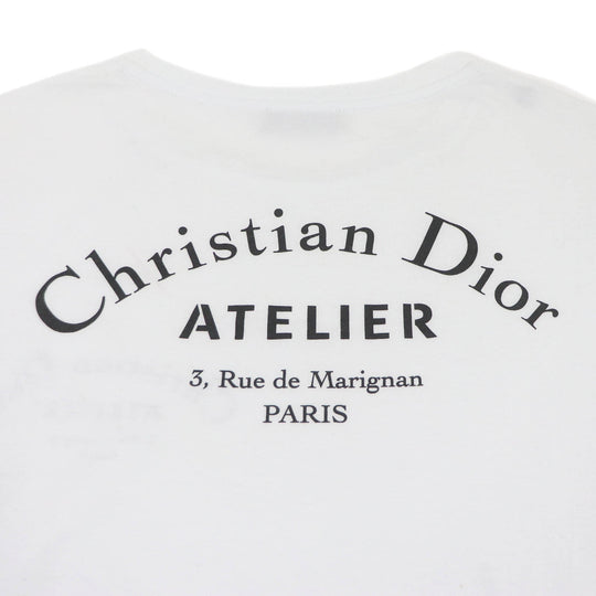 Dior HOMME Short sleeve T-shirt 863J321I0533 Main: 100% cotton white mens S Used Authentic