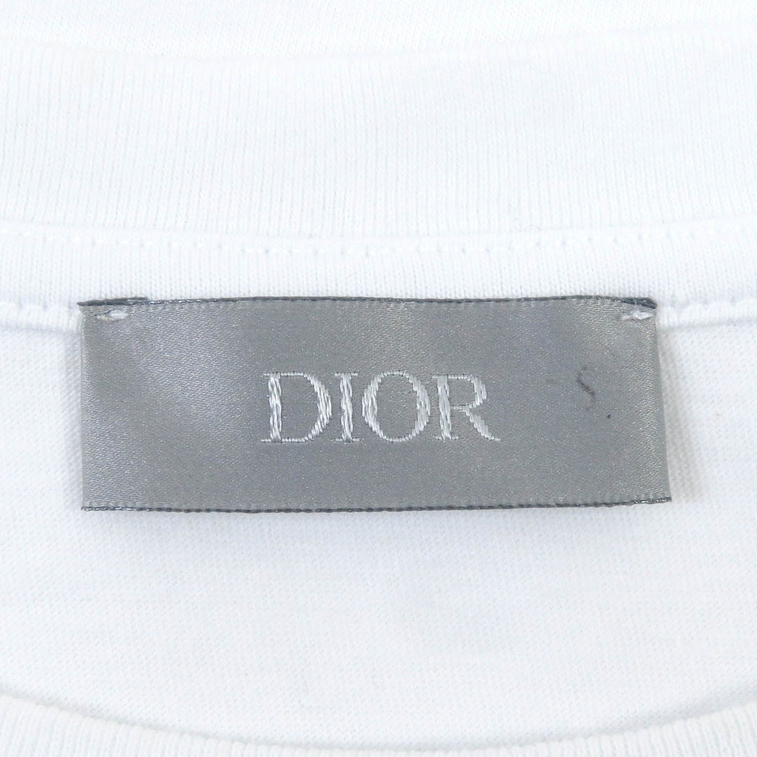 Dior HOMME Short sleeve T-shirt 863J321I0533 Main: 100% cotton white mens S Used Authentic