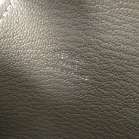 HERMES Card Case Main: Evercolor Etope Iliad Women Used Authentic