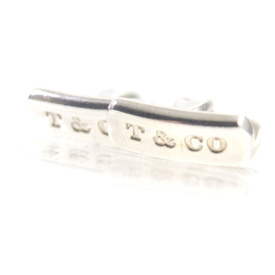 TIFFANY&Co. cuffs Main�FSV925 Silver 1837 mens Used Authentic