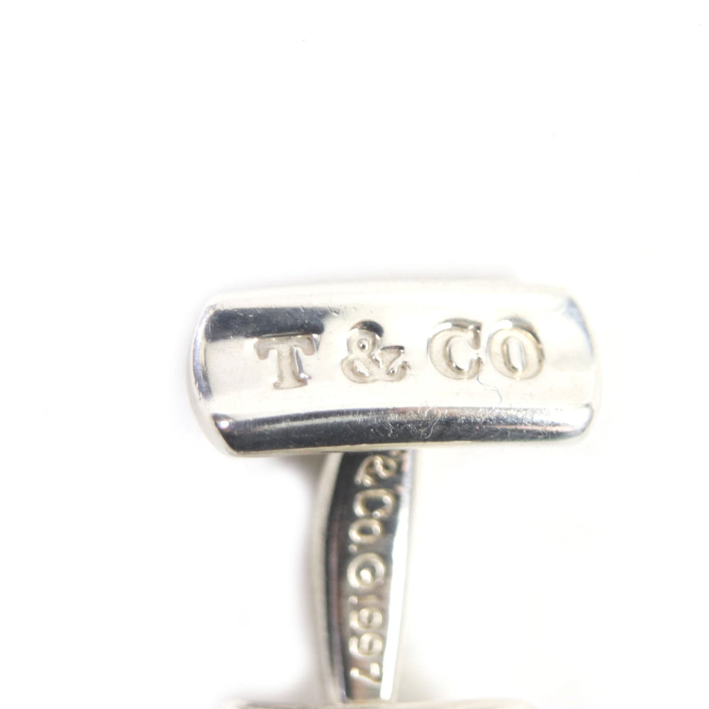 TIFFANY&Co. cuffs Main�FSV925 Silver 1837 mens Used Authentic