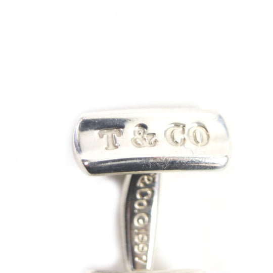 TIFFANY&Co. cuffs Main�FSV925 Silver 1837 mens Used Authentic