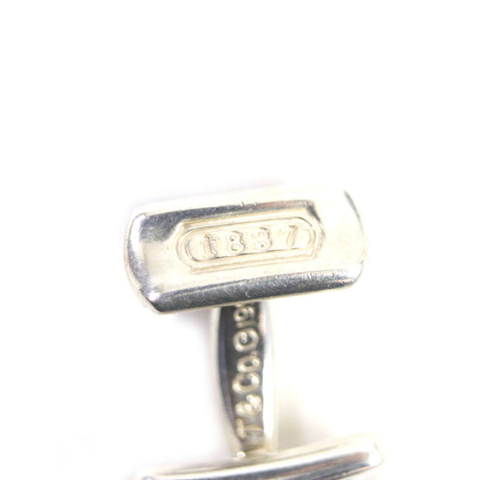 TIFFANY&Co. cuffs Main�FSV925 Silver 1837 mens Used Authentic