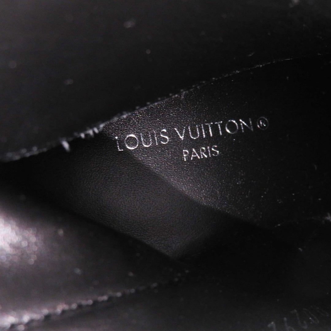 LOUIS VUITTON Ankle boots 1AB2XR Main: Leather, Part: Denim Black Gray type Star trail line Women 36 Used Authentic