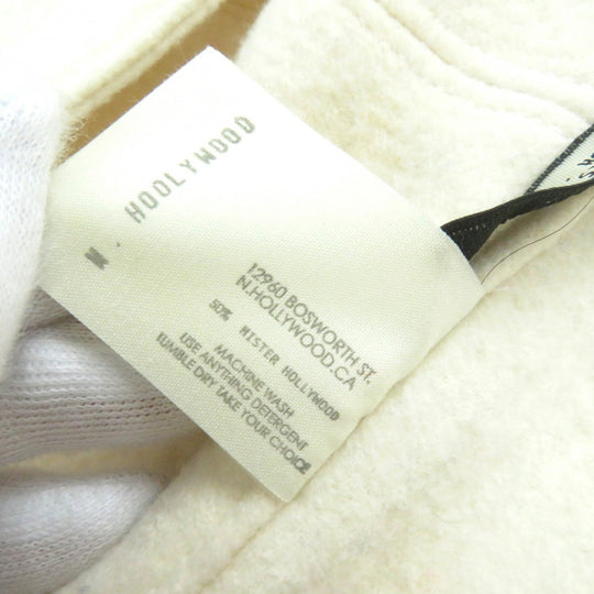 N.HOOLYWOOD coat 182-C008-042 Main: 100% wool Ivory black red mens 38 Used Authentic