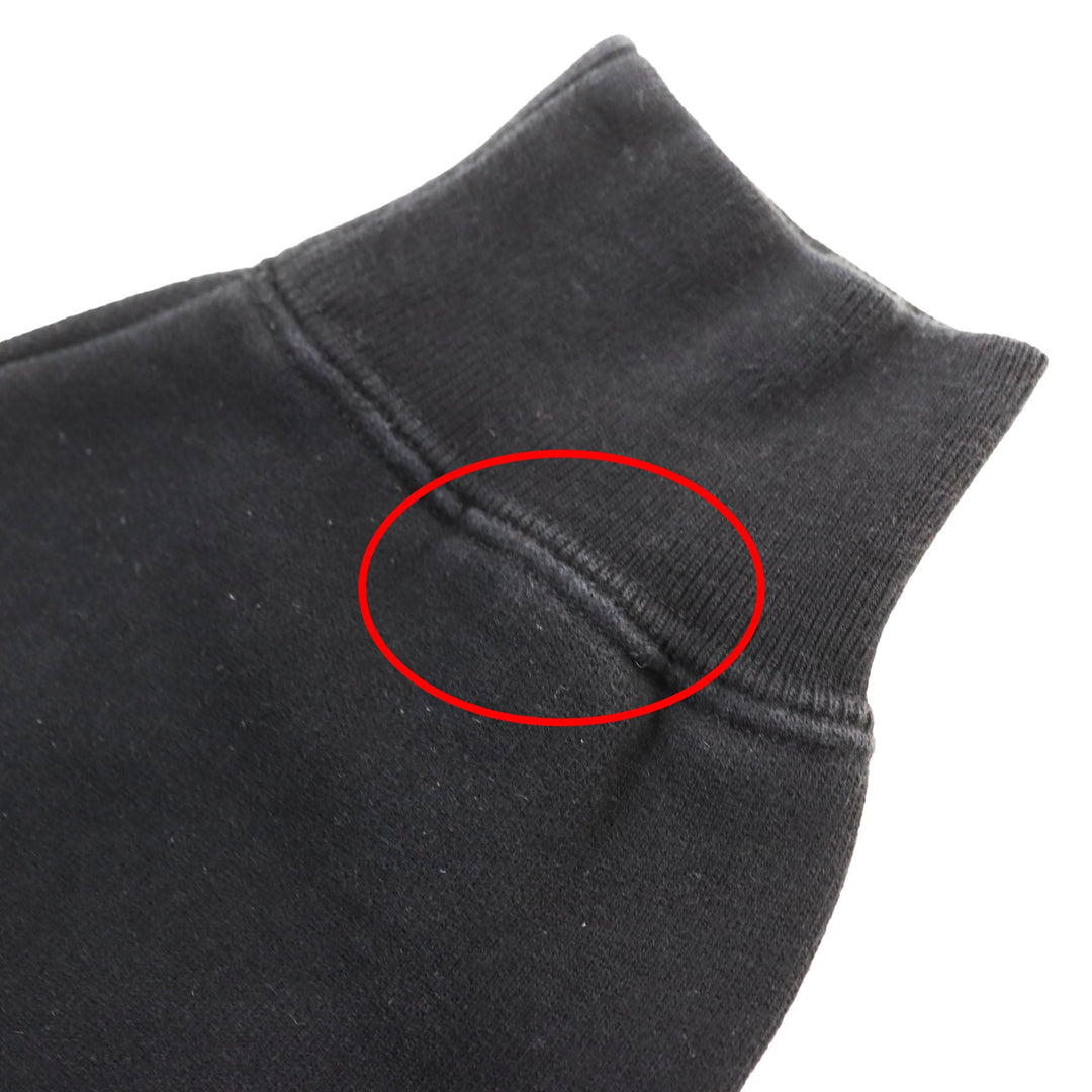 BALENCIAGA Hoodie 578135 Outer material: 100% cotton black mens XS Used Authentic