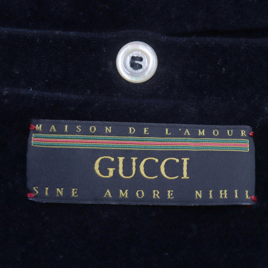 GUCCI Other bottoms 595535 Outer: 85% cotton, Outer: 15% nylon, Part: 100% acetate, Part: 100% polyester black mens XL Used Authentic