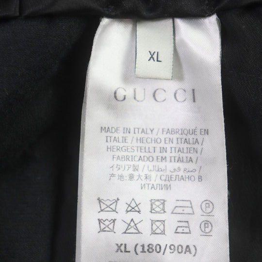 GUCCI Other bottoms 595535 Outer: 85% cotton, Outer: 15% nylon, Part: 100% acetate, Part: 100% polyester black mens XL Used Authentic