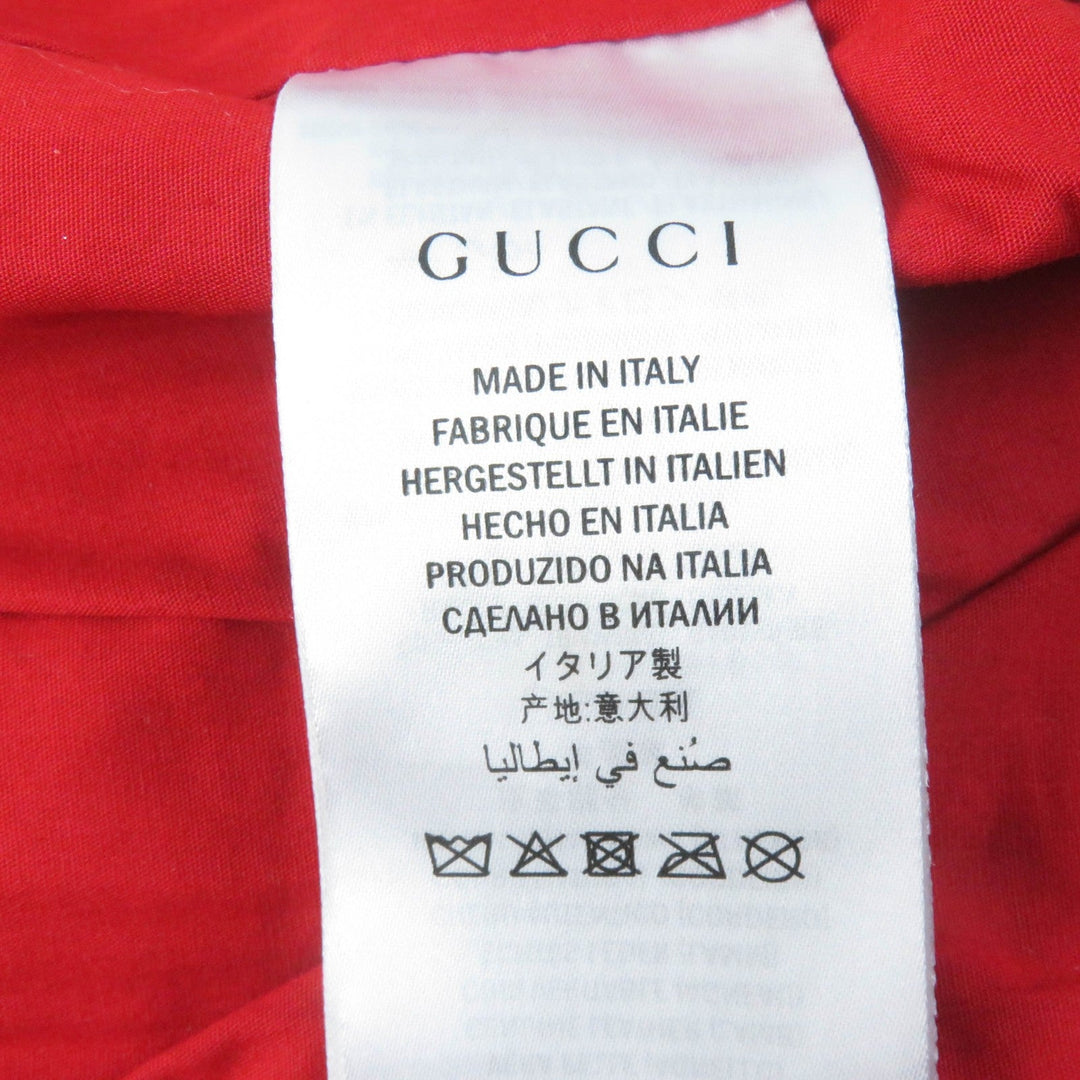 GUCCI Bomber jacket 519455 Main: Sheepskin, Part: 97% cotton, Part: 2% nylon, Part: 1% polyurethane, Lining: 100% cotton gold Women 38 Used Authentic