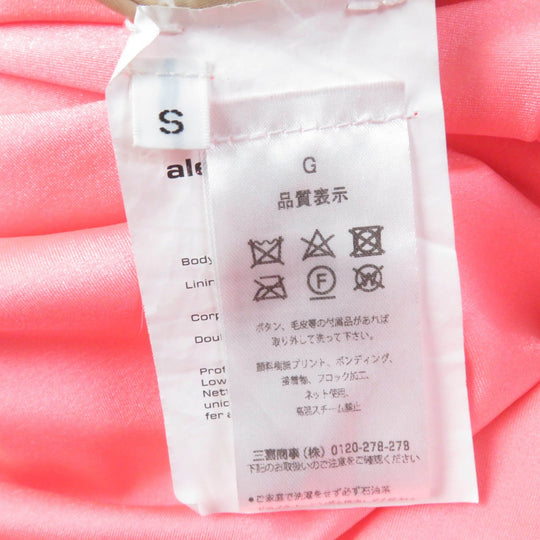 Alexander Wang dress nylon Coral pink Women S Used Authentic