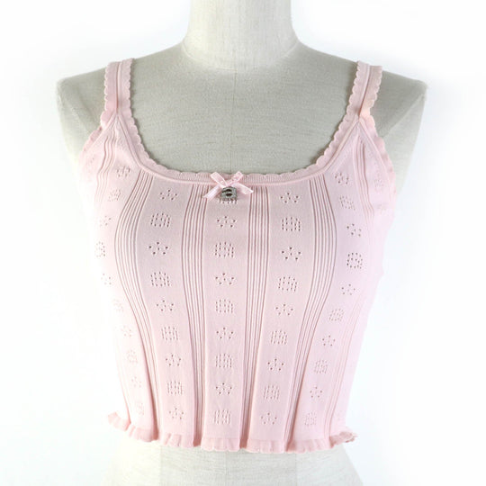 Alexander Wang camisole 4KC3231023 polyamide pink Women XS Used Authentic
